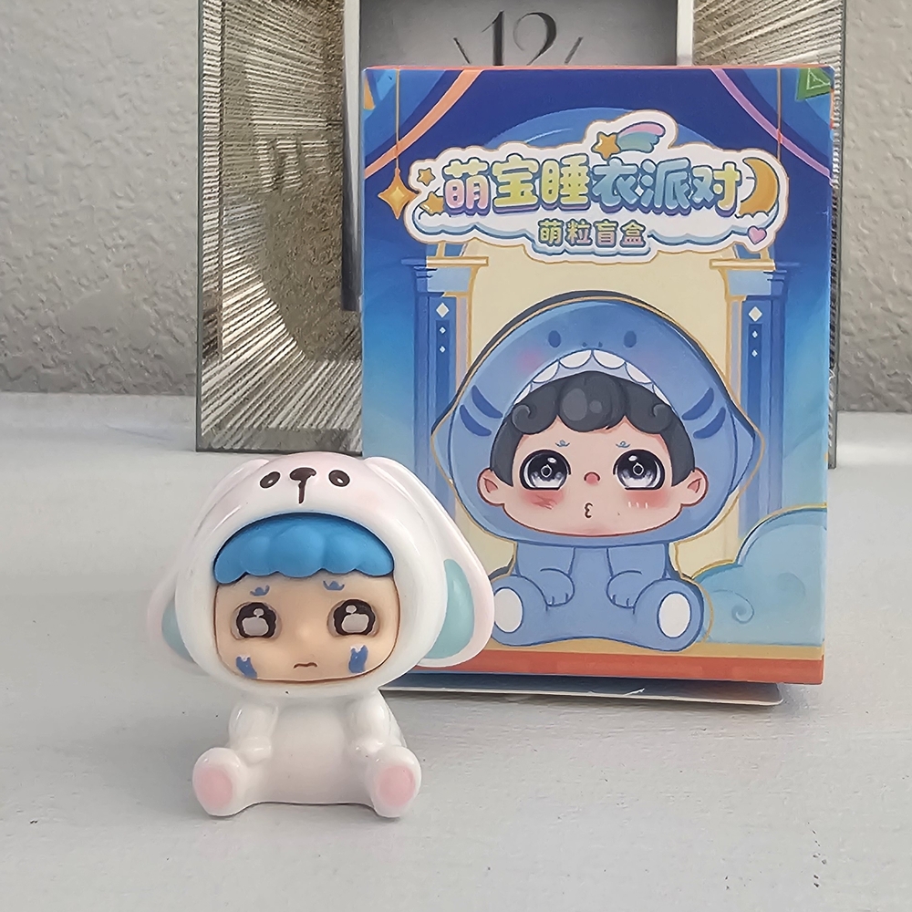 NIB  Cute Baby Pajama Party Bits Series M413- Free Baby